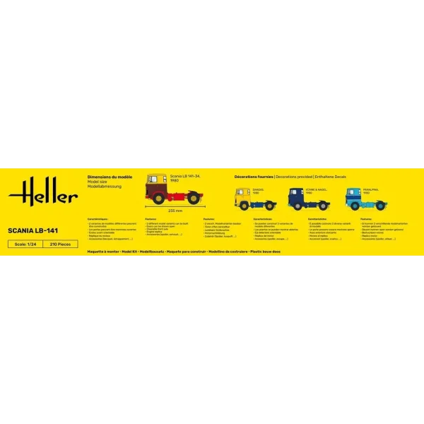 1000567730-4 Heller - STARTER KIT Truck LB-141 - 56773
