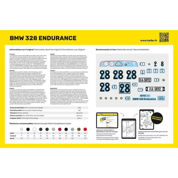 1000567820-3 Heller - STARTER KIT 328 Endurance - 56782