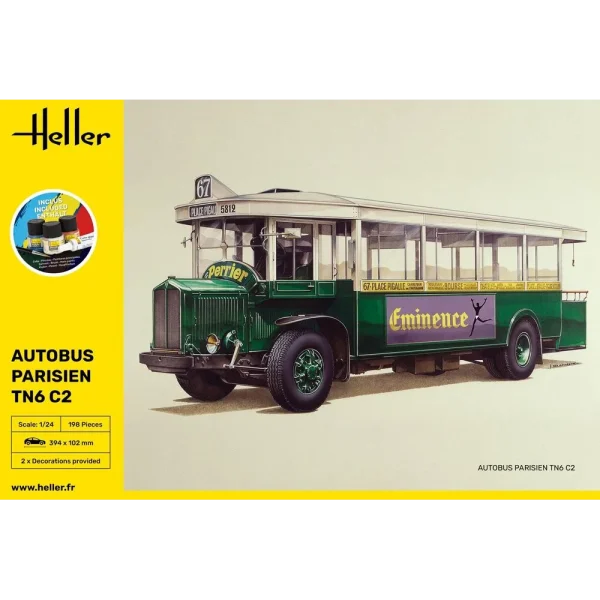 Heller - STARTER KIT Autobus TN6 C2 - 56789