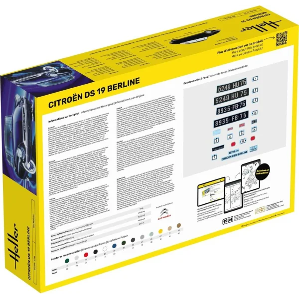 1000567950-1 Heller - STARTER KIT Citroen DS 19 - 56795