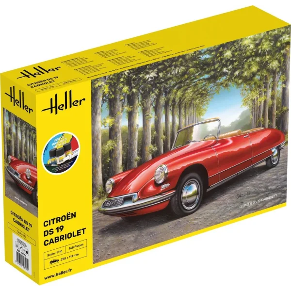 1000567960 Heller - STARTER KIT Citroen DS 19 Cabriolet - 56796