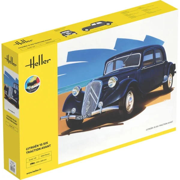 1000567990 Heller - STARTER KIT Citroen 15 SIX Traction Avant - 56799