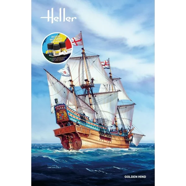 1000568290-2 Heller - STARTER KIT Golden Hind - 56829