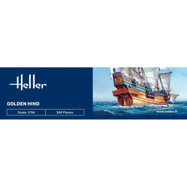 1000568290-4 Heller - STARTER KIT Golden Hind - 56829