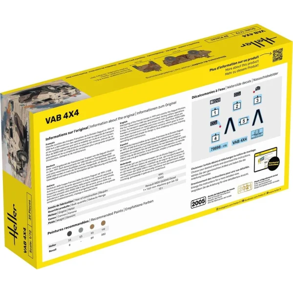 Heller - STARTER KIT VAB 4x4 - 56898