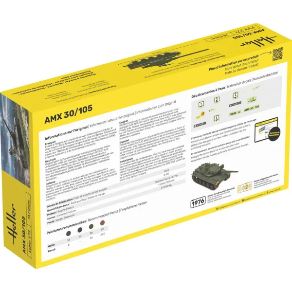 Heller - STARTER KIT AMX 30/105 - 56899