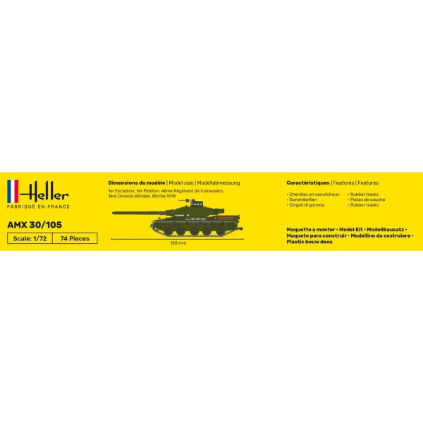 Heller - STARTER KIT AMX 30/105 - 56899