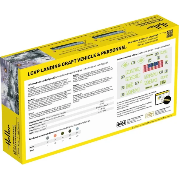 1000569950-1 Heller - STARTER KIT LCVP Landing Craft Vehicle & Personnel - 56995