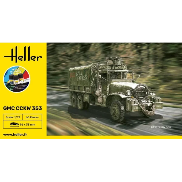 1000569960-2 Heller - STARTER KIT GMC CCKW 353 - 56996
