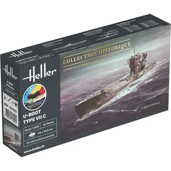 1000570020 Heller - STARTER KIT U-Boot Type VII C - 57002