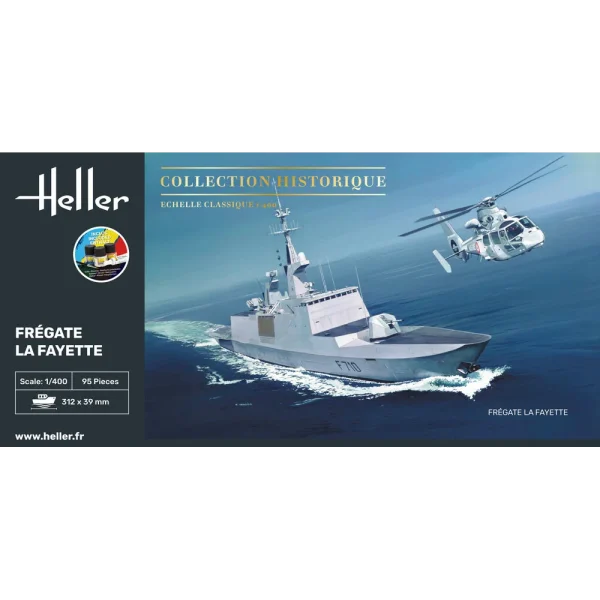 Heller - STARTER KIT Frégate La Fayette - 57035