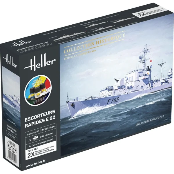 1000570940 Heller - STARTER KIT Escorteurs Rapides E 52 - 57094