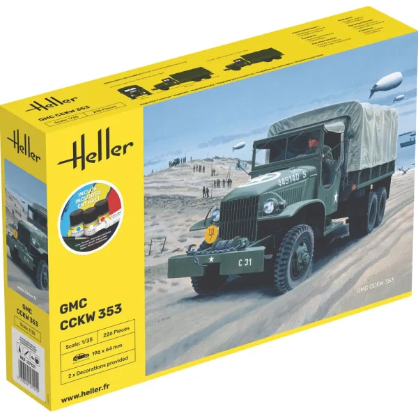 Heller - STARTER KIT GMC CCKW 353 - 57121