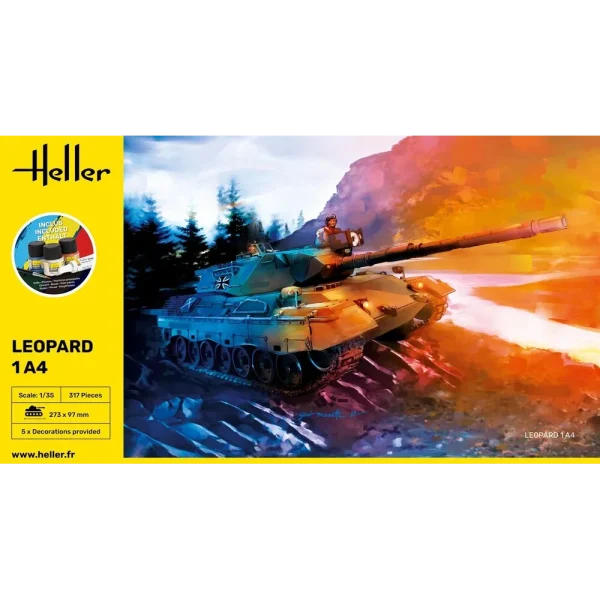 1000571260-2 Heller - STARTER KIT Leopard 1A4 - 57126