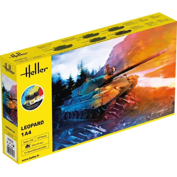 1000571260 Heller - STARTER KIT Leopard 1A4 - 57126