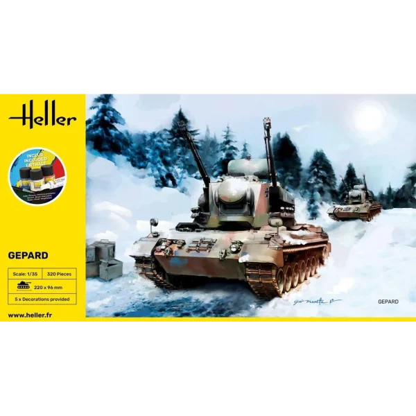 1000571270-2 Heller - STARTER KIT Gepard - 57127