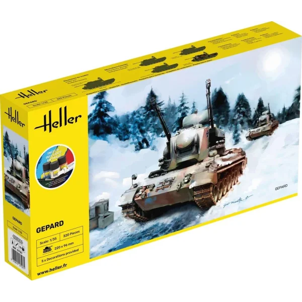 1000571270 Heller - STARTER KIT Gepard - 57127