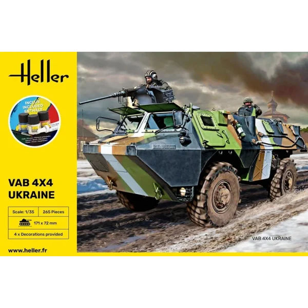 1000571300-2 Heller - STARTER KIT VAB 4x4 Ukraine - 57130