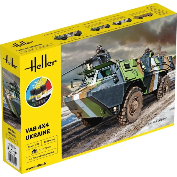 1000571300 Heller - STARTER KIT VAB 4x4 Ukraine - 57130