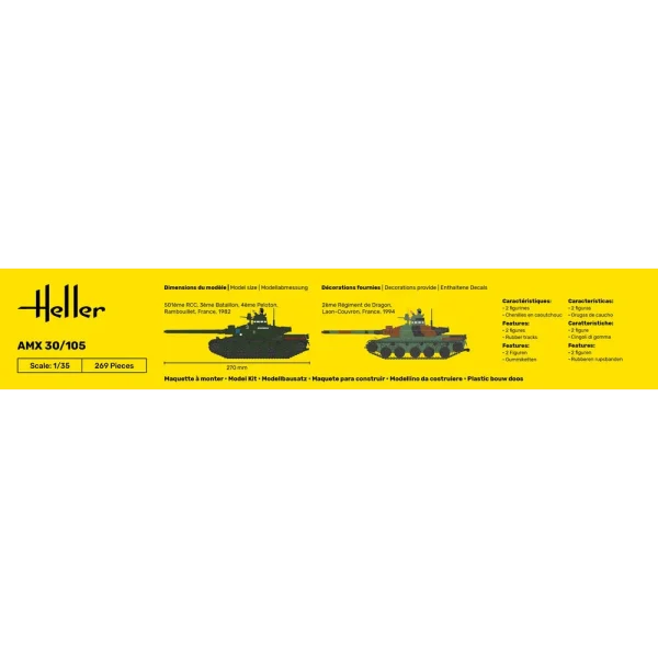 1000571370-4 Heller - STARTER KIT AMX 30/105 - 57137