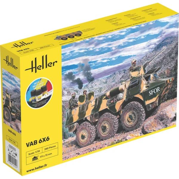 1000571410 Heller - STARTER KIT VAB 6x6 - 57141