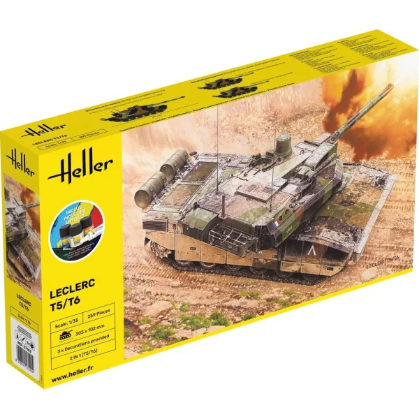 1000571420 Heller - STARTER KIT Leclerc T5/T6 - 57142