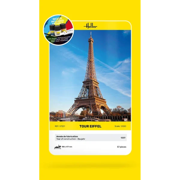 Heller - STARTER KIT Tour Eiffel - 57201
