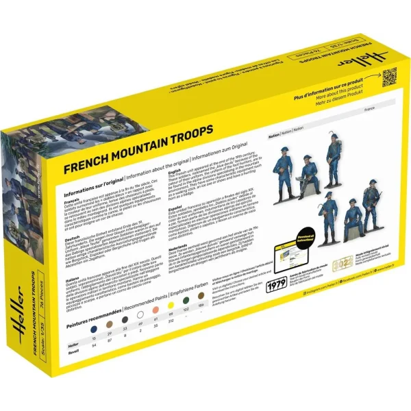 Heller - STARTER KIT French Mountain Troops - 57223