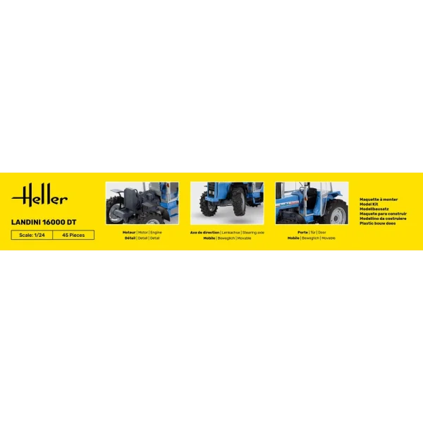 Heller - STARTER KIT Landini 16000 DT - 57403