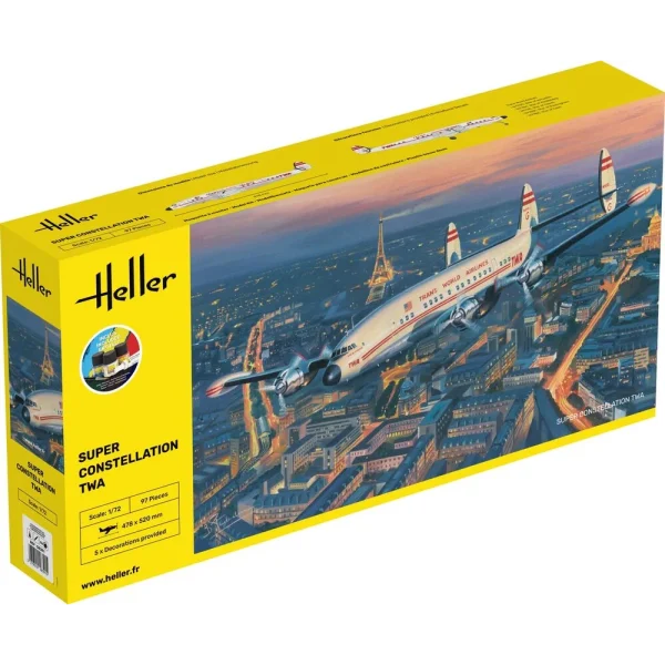 1000583910 Heller - STARTER KIT Super Constellation TWA - 58391