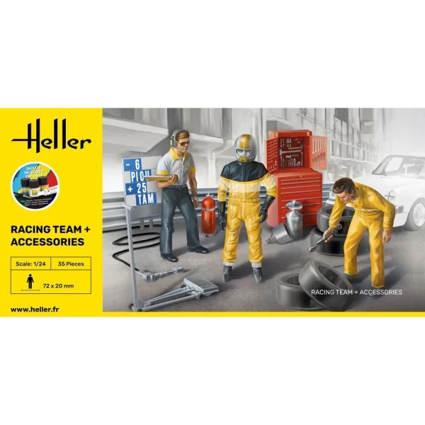 Heller - STARTER KIT Racing Team - 58750