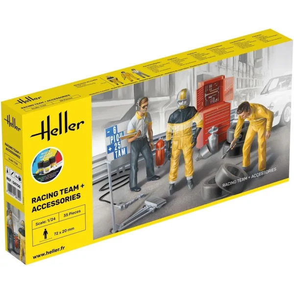 1000587500 Heller - STARTER KIT Racing Team - 58750