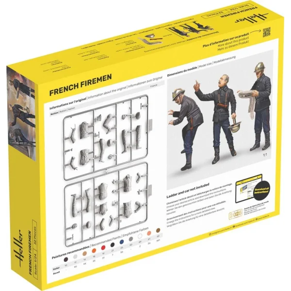 1000587530-1 Heller - STARTER KIT French Firemen - 58753