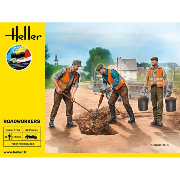 Heller - STARTER KIT Road Workers - 58754
