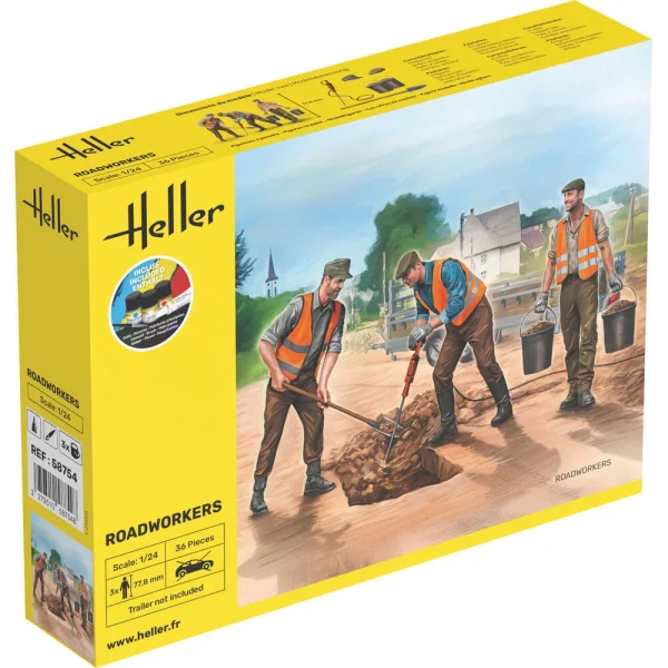 1000587540 Heller - STARTER KIT Road Workers - 58754
