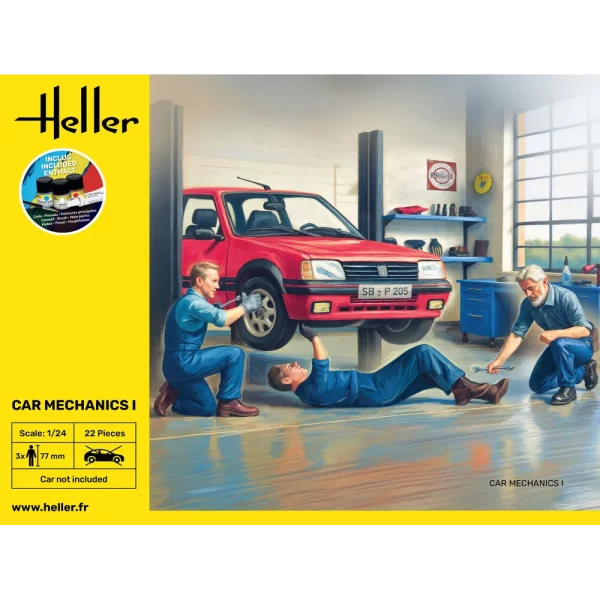 1000587550-2 Heller - STARTER KIT Car Mechanics I - 58755