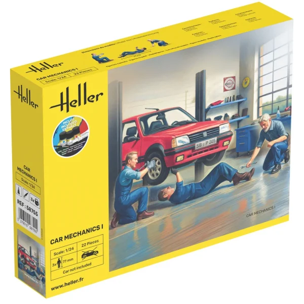 1000587550 Heller - STARTER KIT Car Mechanics I - 58755