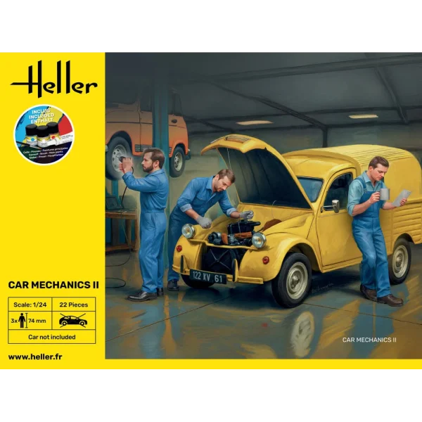 Heller - STARTER KIT Car Mechanics II - 58756