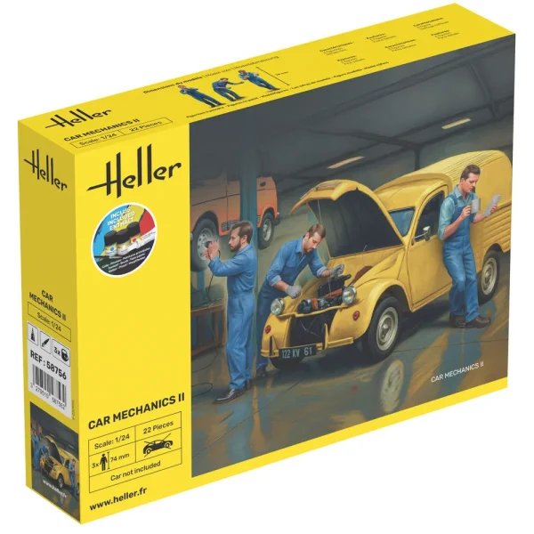 1000587560 Heller - STARTER KIT Car Mechanics II - 58756