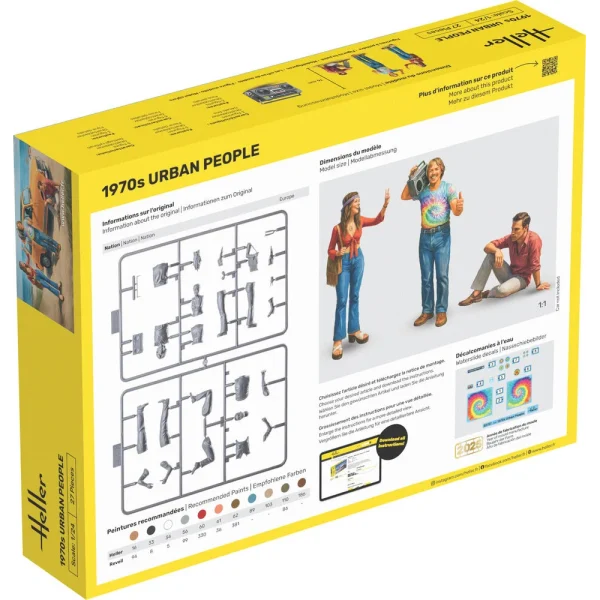 1000587570-1 Heller - STARTER KIT 1970s Urban People - 58757