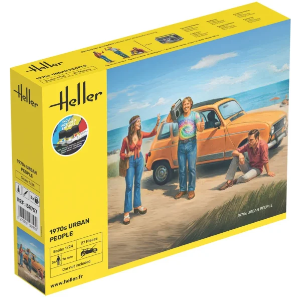 1000587570 Heller - STARTER KIT 1970s Urban People - 58757