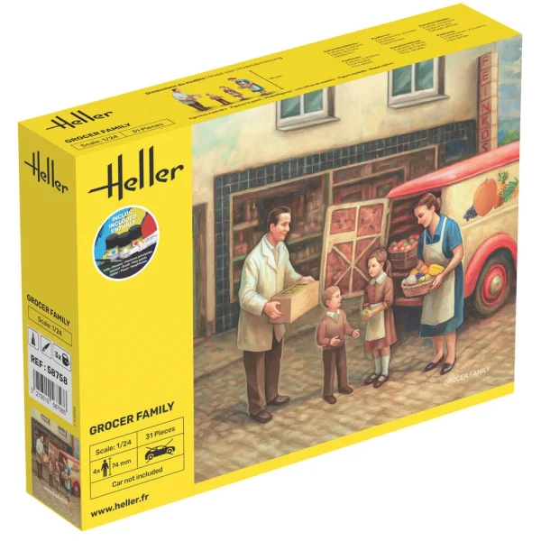 1000587580 Heller - STARTER KIT Grocer Family - 58758
