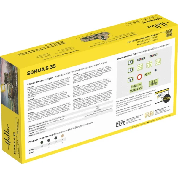 1000798750-1 Heller - Somua S35 - 79875