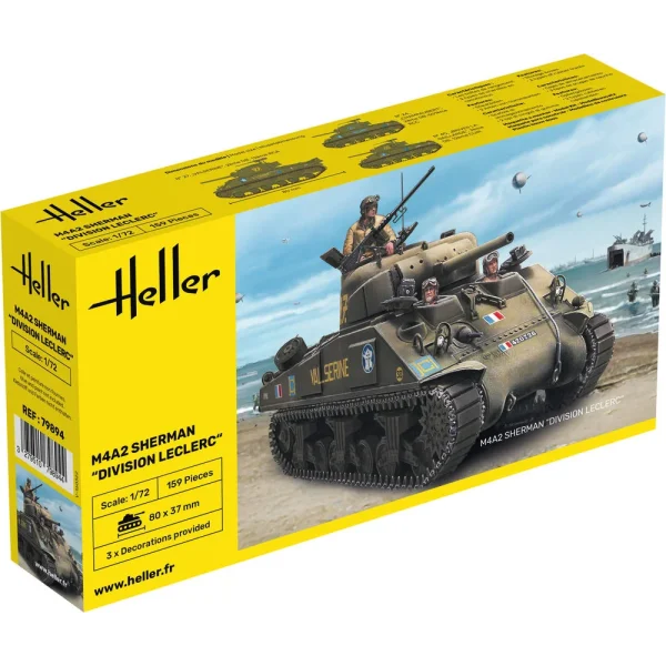1000798940 Heller - M4A2 Sherman "Division Leclerc" - 79894