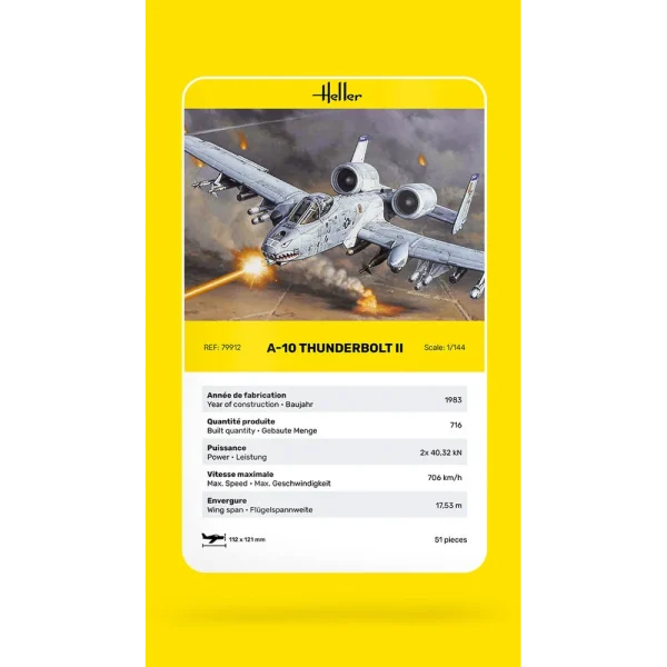Heller - A-10 Thunderbolt II - 79912