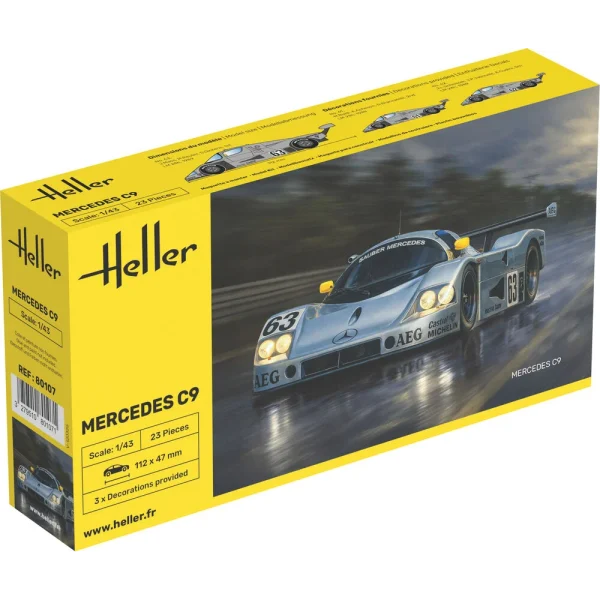 1000801070 Heller - Mercedes C9 - 80107