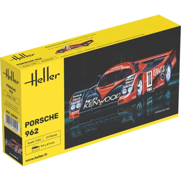 1000801090 Heller - Porsche 962 - 80109