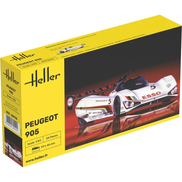 1000801100 Heller - Peugeot 905 - 80110