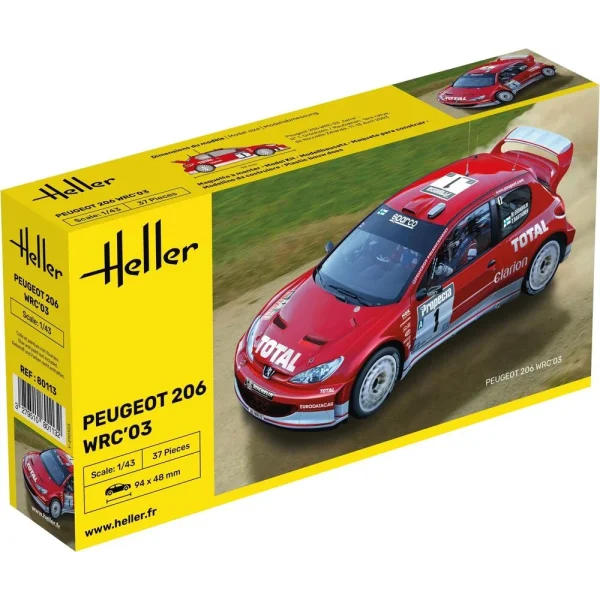 Heller - Peugeot 206 WRC'03 - 80113