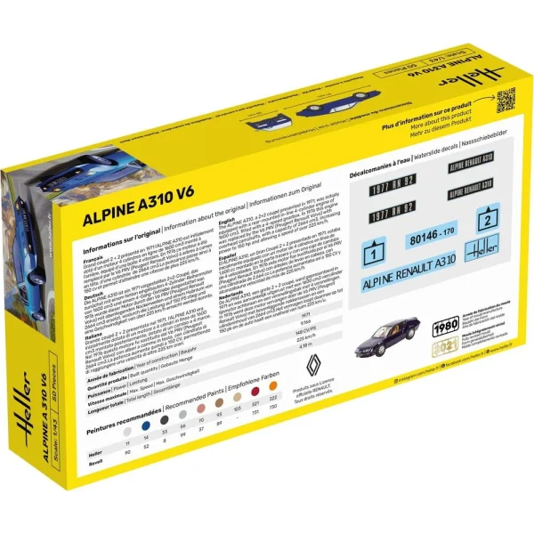1000801460-1 Heller - Alpine A310 - 80146